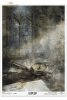 busola, pióro gęsie, klucz, gotyckie okno, witraż, stare papiery, melancholia, vintage, tajemnica*compass, quill pen, key, gothic window, stained glass, old papers, melancholy, vintage, mystery